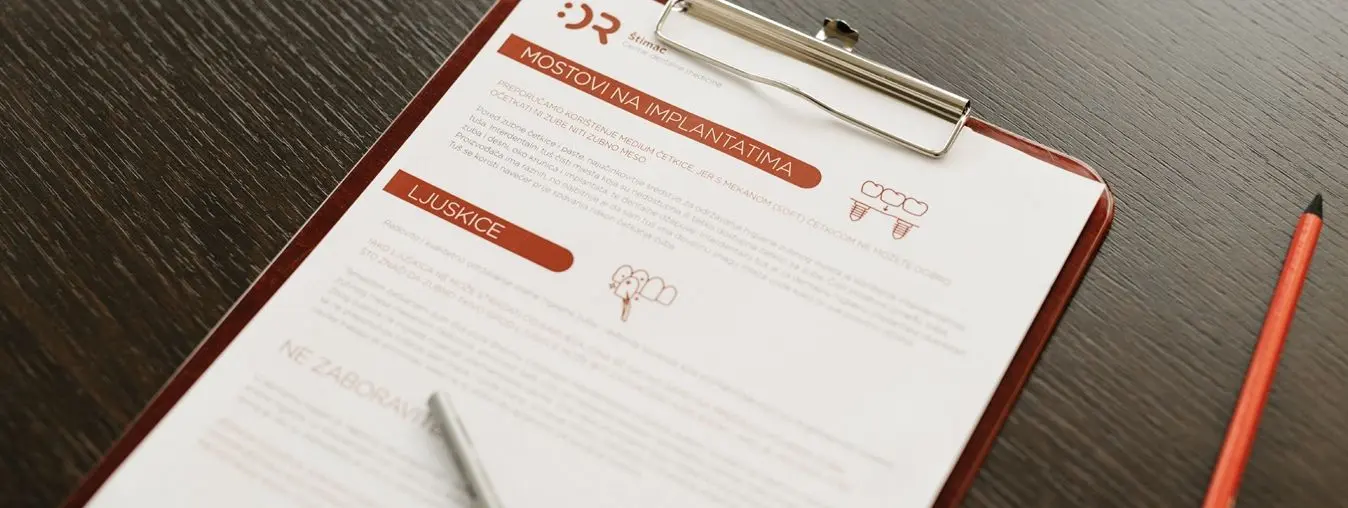 How to Maintain the Hygiene of Crowns, Veneers, Bridges, Implants and Dentures - Kako održavati higijenu krunica, ljuskica, mostova, implantata i proteza | Štimac centar dentalne medicine