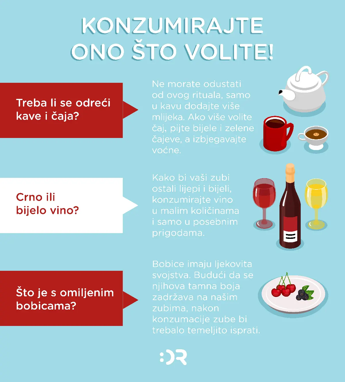 Ne brinite se - konzumirajte ono što volite bez brige o boji zubi! | Ne brinite se – konzumirajte ono što volite bez brige o boji zubi! | Stomatološka poliklinika Zagreb | Štimac centar dentalne medicine