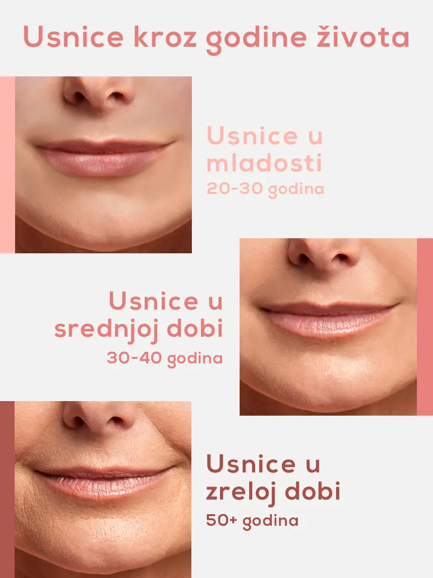 Kako se usne mijenjaju kroz godine? | Stomatološka poliklinika Zagreb | Štimac centar dentalne medicine